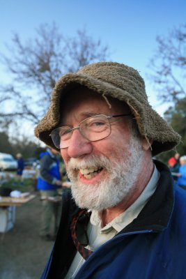  Aussie Hiker With His  Down Under Hat