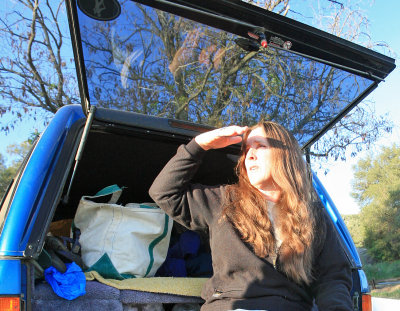Goslowgofar ( Katy) Chatting From Her Truck