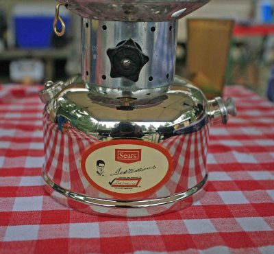  Sear's  Ted Williams Model 228 Two Mantle Lantern Made By Coleman