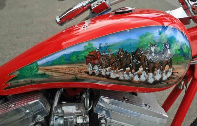 Budwiser Horse Team Tank