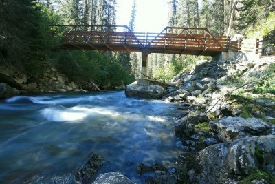  Bridge Over Entiat River  At Three And A Half Mile Marker