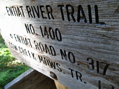  Trail Sign ( Trail 1400)
