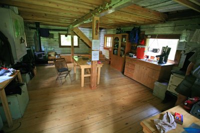 Inside The Olympic Guard Station ( Built in late 1930's)