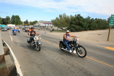 Omak Stampede Brings  Lots Of Bikers