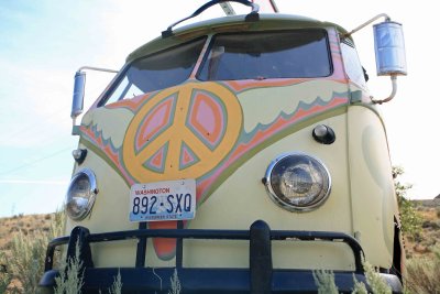 Hey, most hippies today are pushing 60.... Still a cool ride....