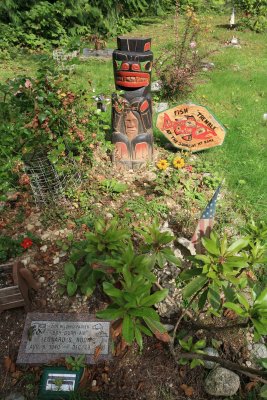 One Of More Recent Native Graves