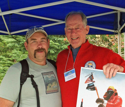 Me With Everest Climber  Jim Whittaker