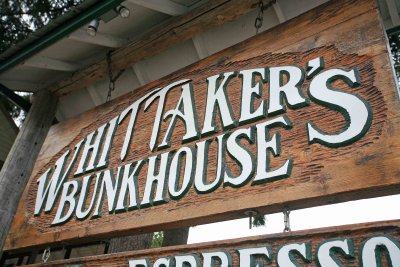  Whittaker's Bunk House Sign