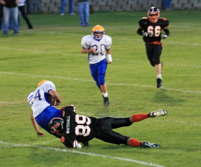  Entiat  8 Man Football ( Whitehall With Another Great Tackle)