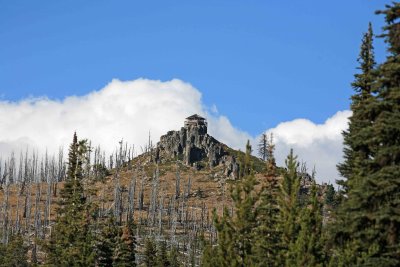  Sugar Loaf  With Cloud Front Blowing In