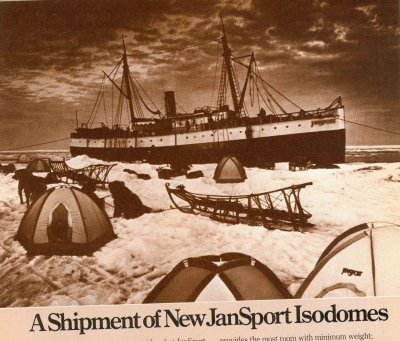 1980 Jansport Tent Ad