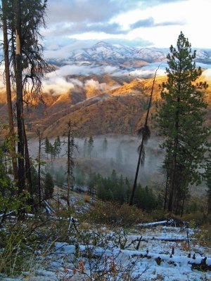 First  Dusting Of Snow Above Entiat Valley