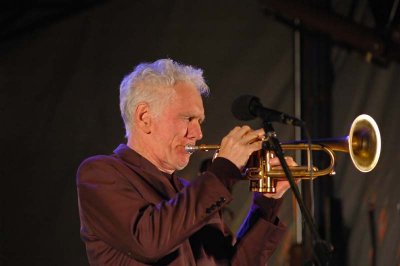 Vince Jones on trumpet
