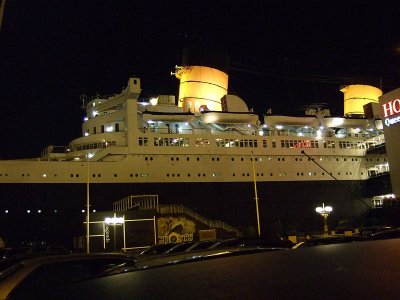 Queen Mary At Night