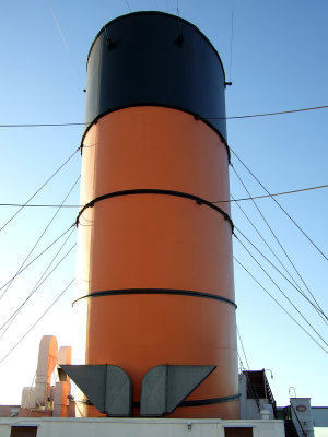 Queen Mary Smoke Stack