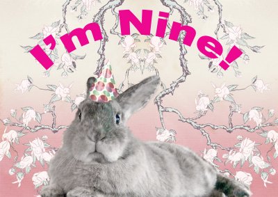 I Am Nine Years Old Today!