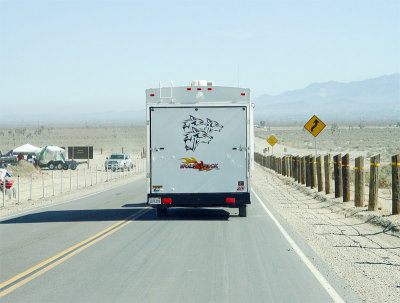 El Mirage Dry Lake, Mojave Desert, Ca