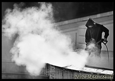 fountain cleaning