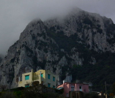  Capri clifftop from Grande Marina