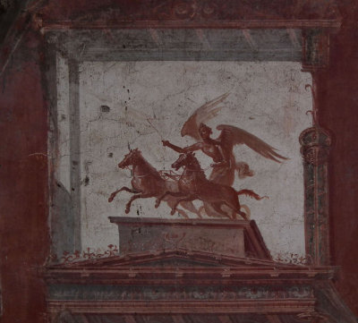 sky chariot mural detail 