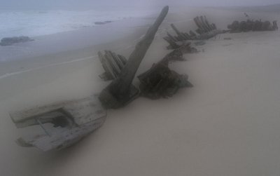 Wreck of whaler Skeleton Coast