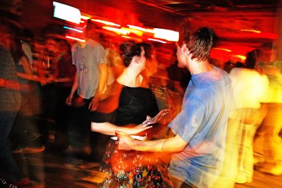 Whirling Boone Saloon Dancers I