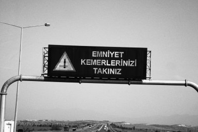 A Signpost South of Izmir, Turkey