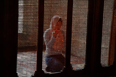 A Woman In Prayer at the Blue Mosque