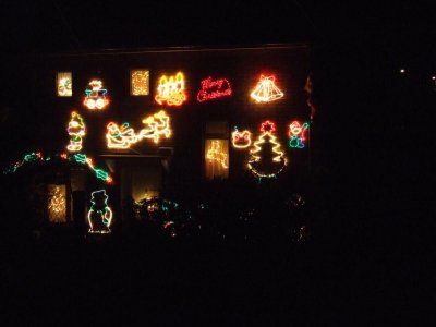 Xmas lights, Kingsclere