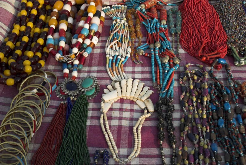 Beads and necklaces