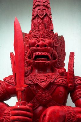 Garuda statuette at the Hotel Sri Lestari, Blitar