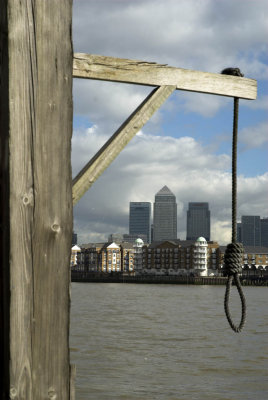 Hangmans noose, Prospect of Whitby, Wapping