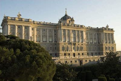 Palacio de Oriente, the Bourbon palace