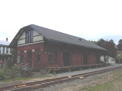Lewisburg  PA, old Reading RR Station