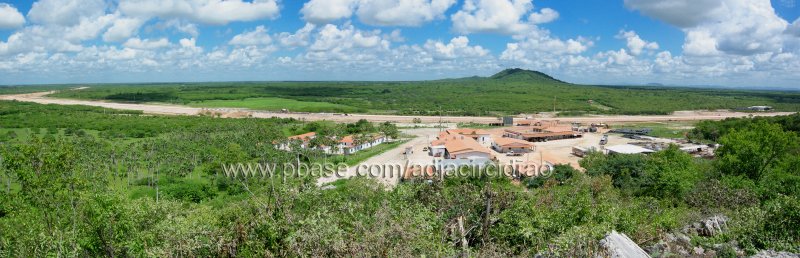 Panorama Geral do Canteiro e Canal