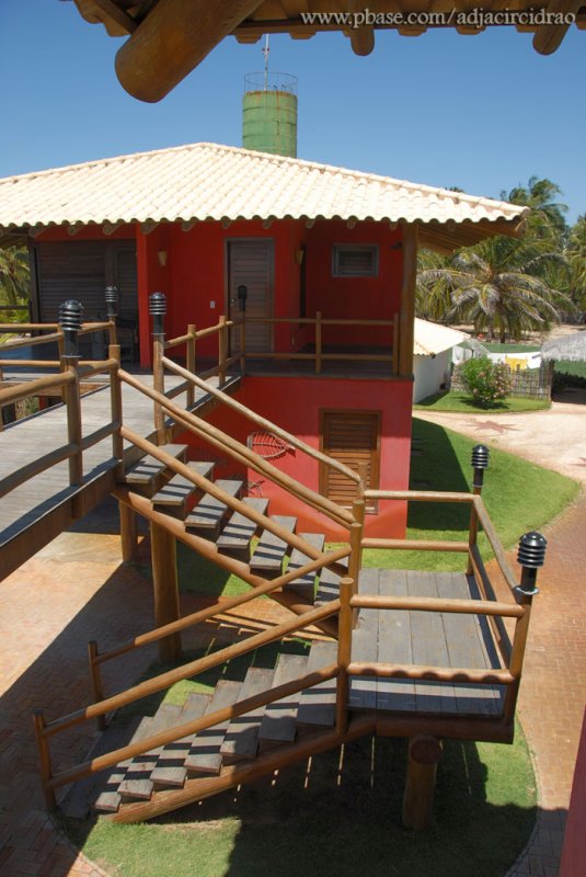 Vista escadas dos quartos