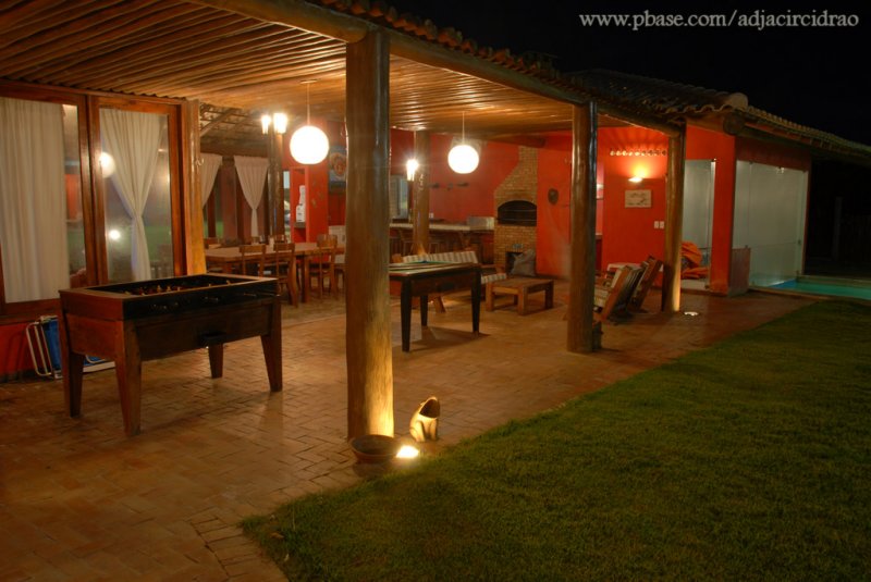 Vista do Deck e Decorao