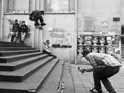 Skating over