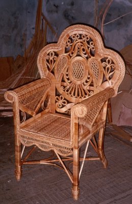 Madeira wicker chair