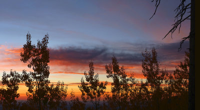 Flagstaff Mt Elden Sunrise Panoramic