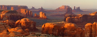 Monument Valley - Hunts Mesa Last Light