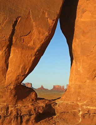 Monument Valley Tear Drop Arch