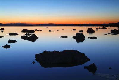 Mono Lake - North Shore Presunrise Color