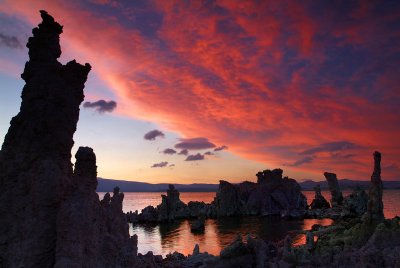 Mono Lake Tufa Silhouettes