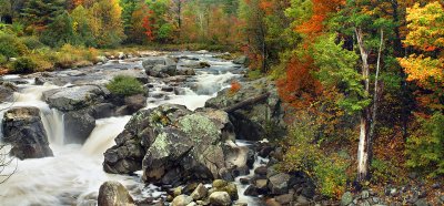 West Ausable River Panoramic