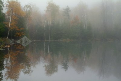 Whiteface Mountain - Foggy Pond