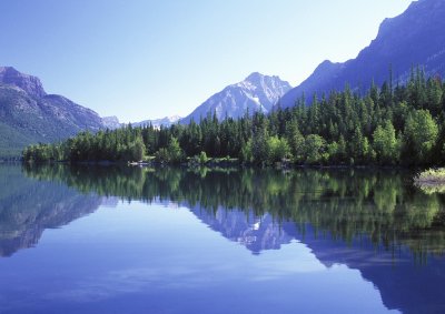 Lake McDonald Morning Reflection