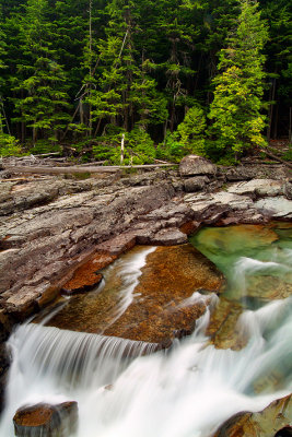 McDonald Creek Cascade