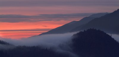 Olympic NP - Mountain Sunrise