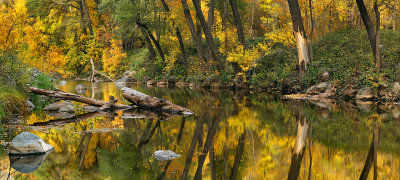 Oak Creek Fall Reflection (23x51)